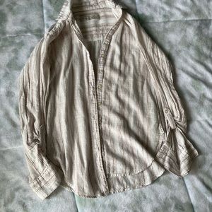 Abercrombie & Fitch Lined Button Up Shirt